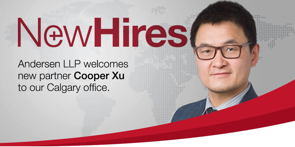 Cooper Xu joins Andersen LLP