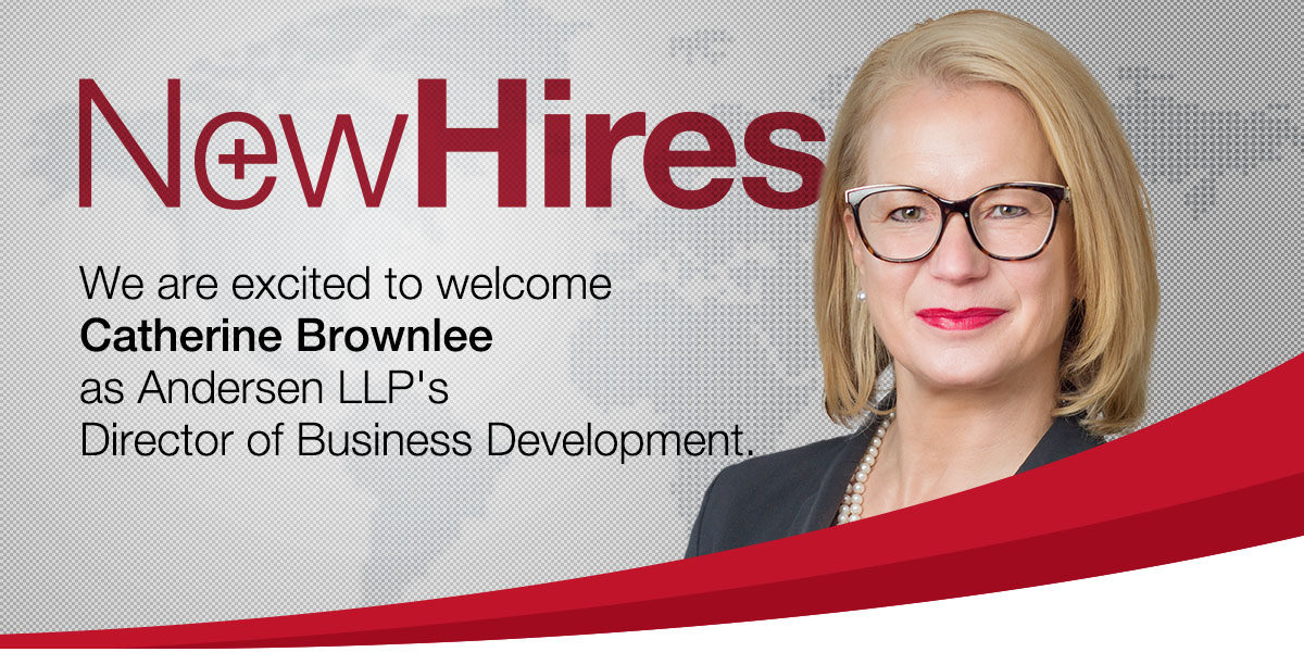 Catherine Brownlee joins Andersen LLP as Director of Business Development
