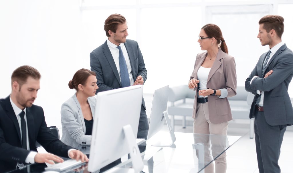 IMAGE - Business,Team,Discussing,Ideas,For,A,New,Project