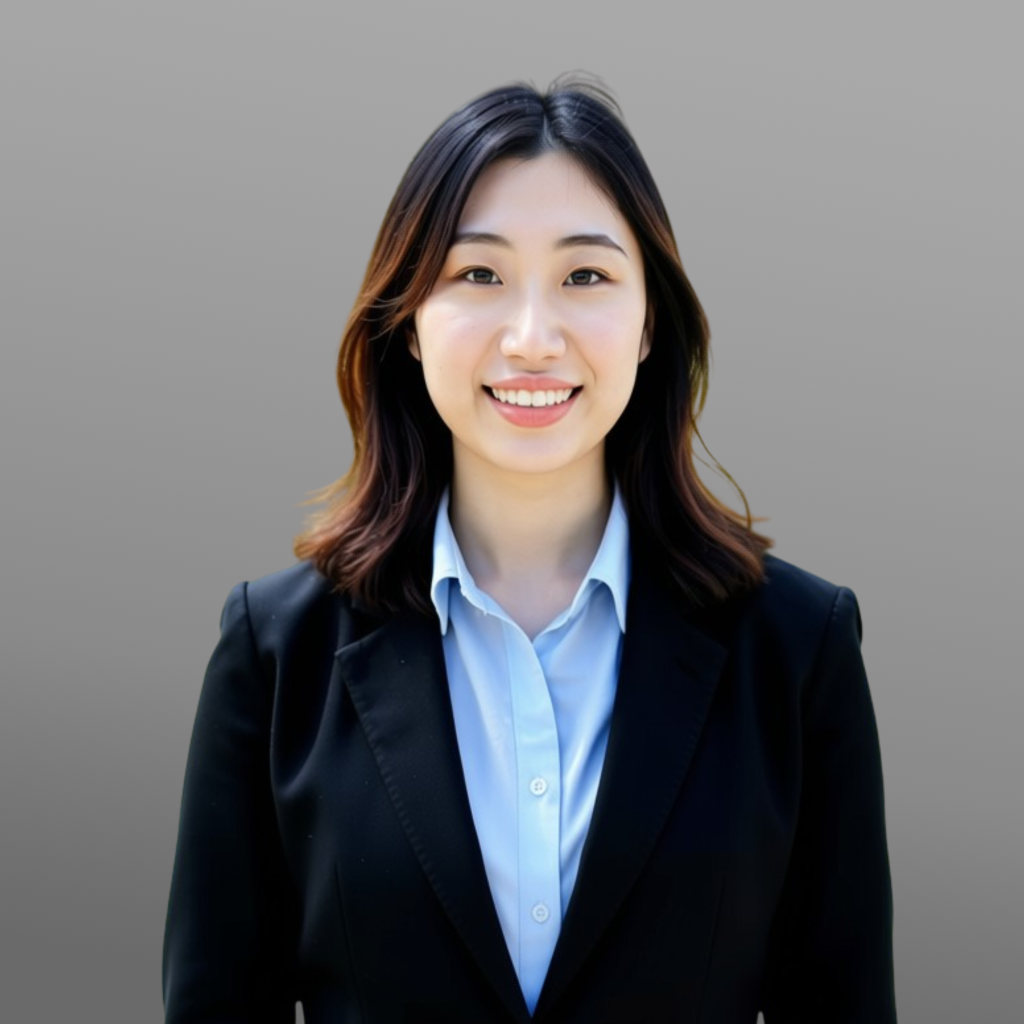 Dana Huang - Headshot - Grey Background